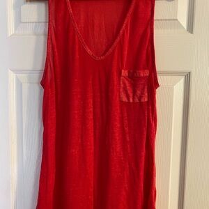 Athleta Vibrant Red Tank Top